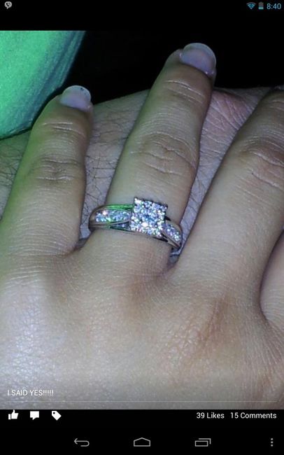 Lets see those engagement rings!