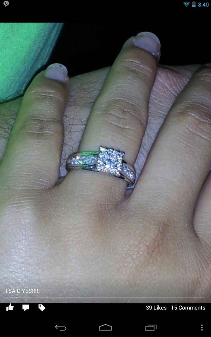 Lets see those engagement rings!