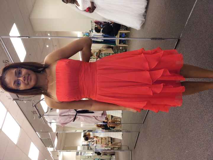 Bridesmaids dresses FINALLY