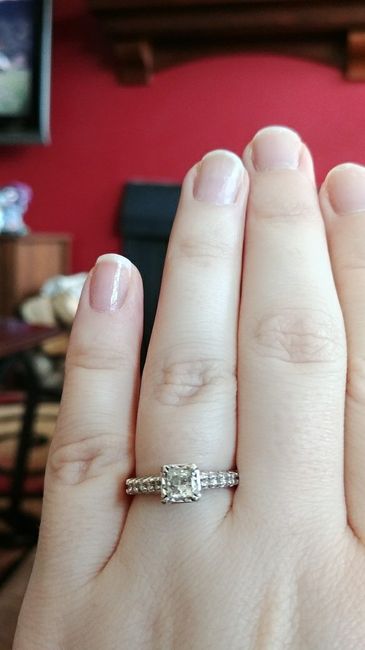 Let's see your engagement rings
