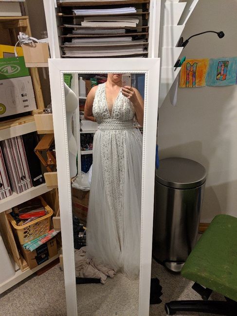 What are some 'crazy' tailoring ideas you had for your dress? 1