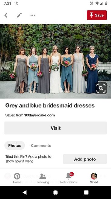 Bridesmaid Dresses- The same or different!? 2