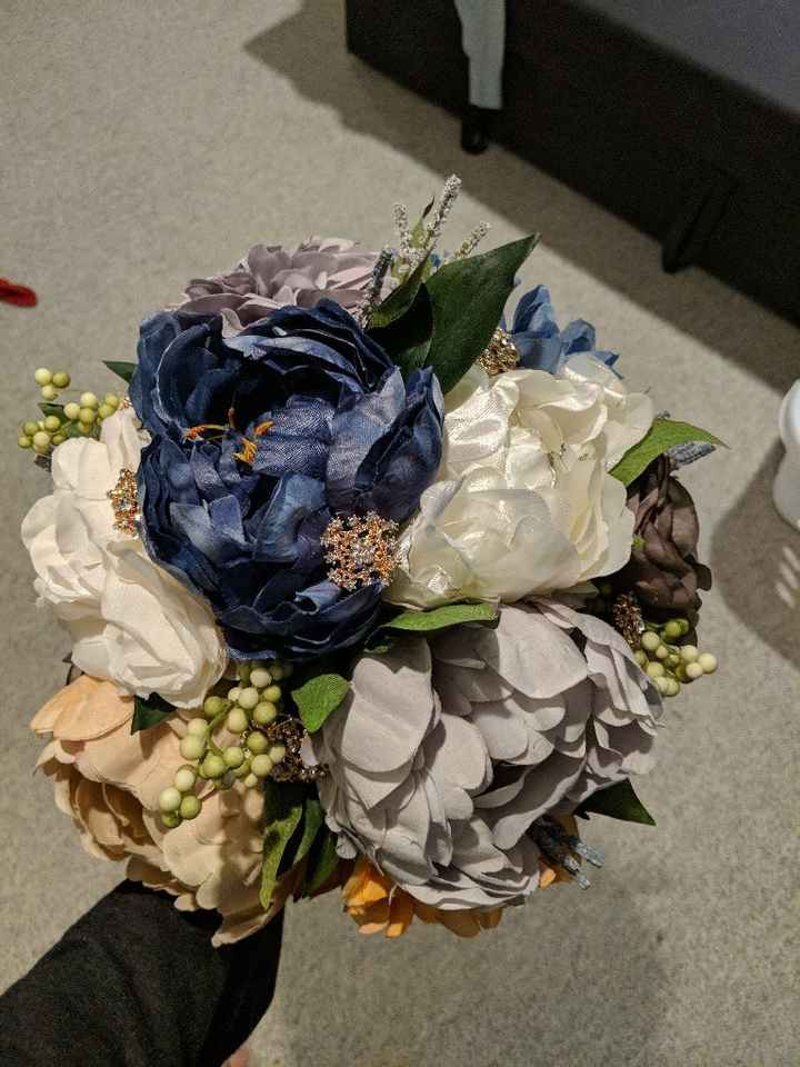 Silk bouquet finished! - 4