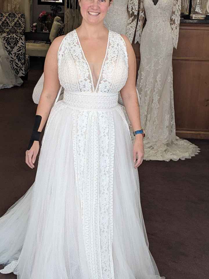 What are some 'crazy' tailoring ideas you had for your dress? - 2