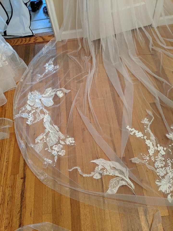 Finished my veil! - 3