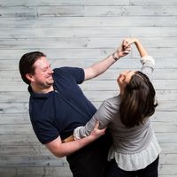 Show off your weird engagement pic - 1