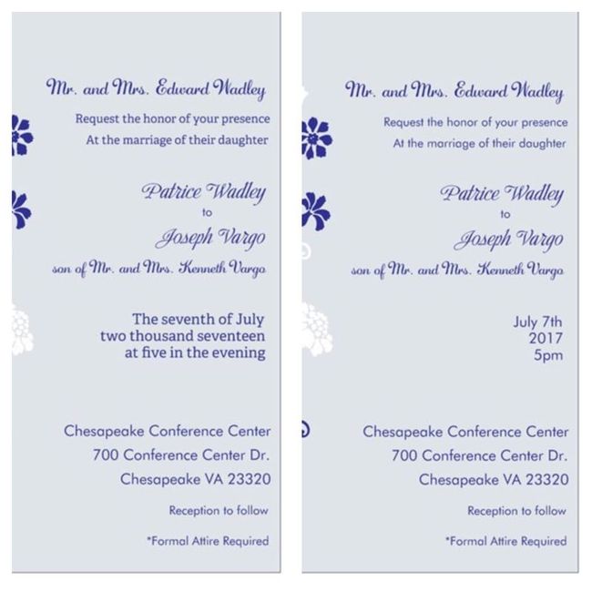 Invitation help!!