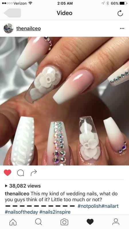 Wedding nails!