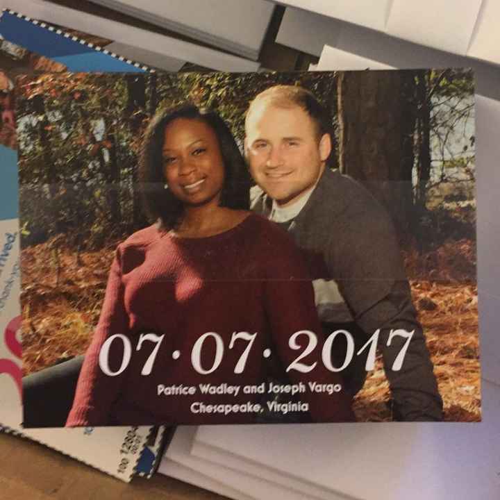 Help! Save the date mishap