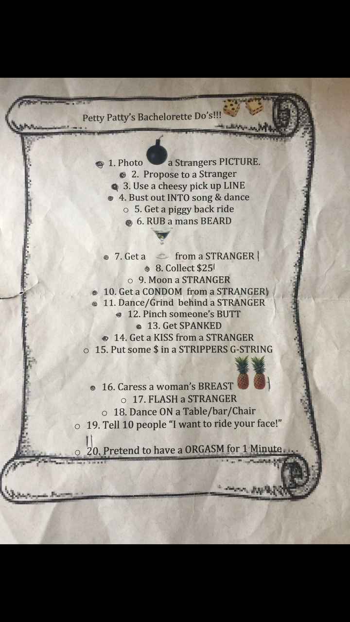 Excited About My Bachelorette Party Tomorrow Night