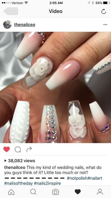 Wedding nails!