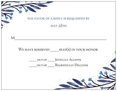 Show me your RSVP cards!