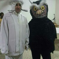 Happy Halloween post a pic of you and your fiancé in costumes