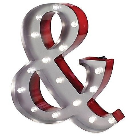 PSA - Light Up Initials Cheap!  Worth it?