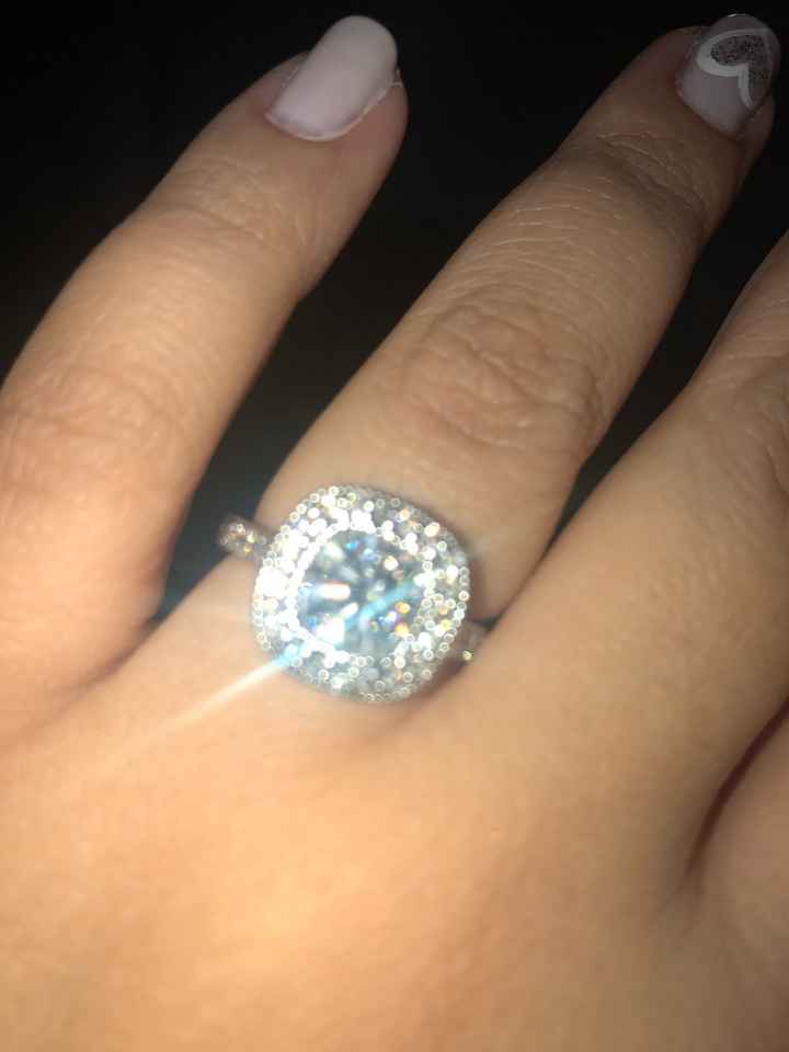 Moissanite rings - 1