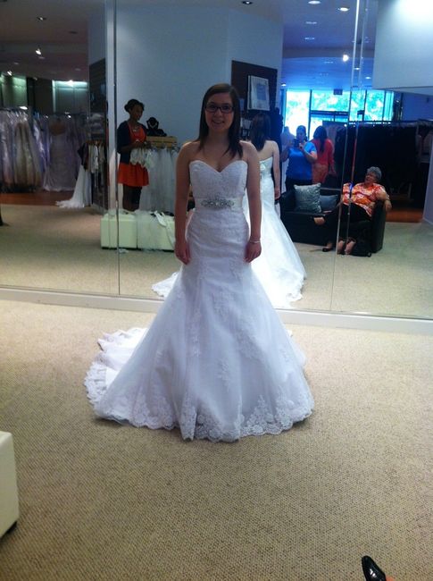 I said yes to the dress!