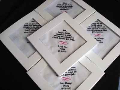 Got Wedding Handkerchiefs - Pics*