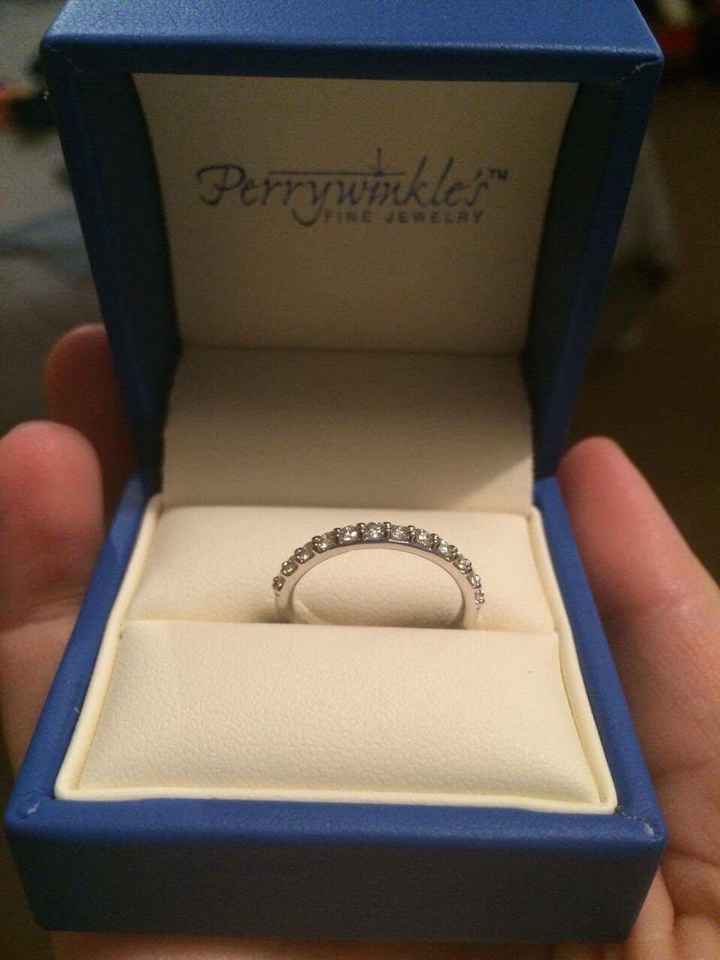 Rings being soldered?