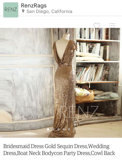 Bridesmaids dresses - 1