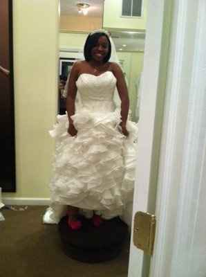 Dress fitting *pics*
