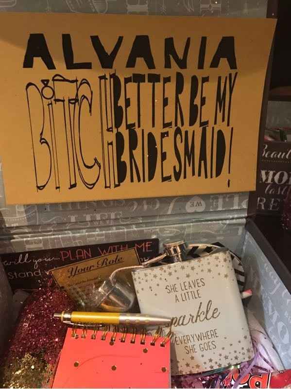 Bridesmaid Proposal boxes