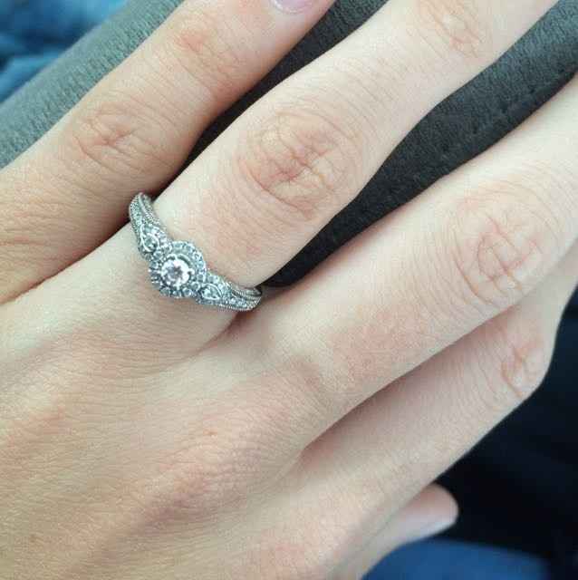 Lets see those beautiful engagement rings