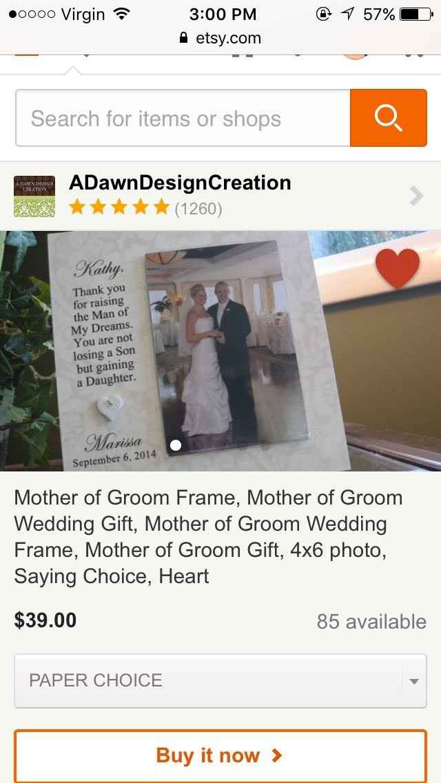 Gifts for parents