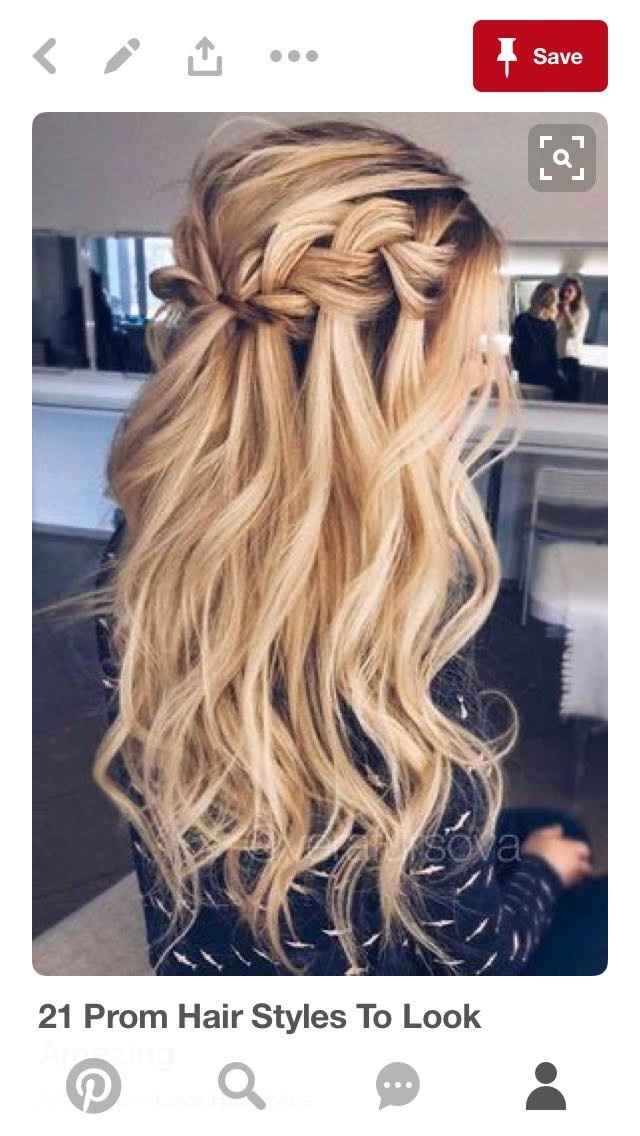 Let's see your hair do for the wedding