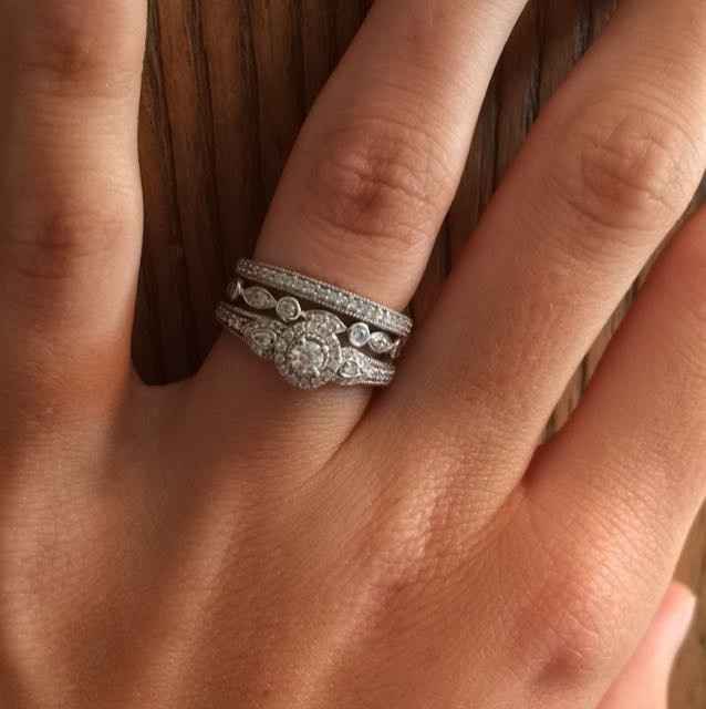 Soldering rings before the wedding?