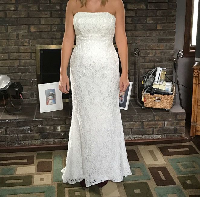 Picked up my dress today!