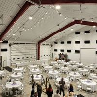 Need help! Metal shed building reception decor - 2