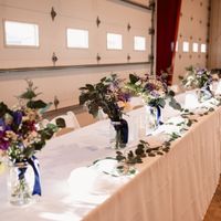 Need help! Metal shed building reception decor - 4