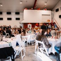 Need help! Metal shed building reception decor - 5