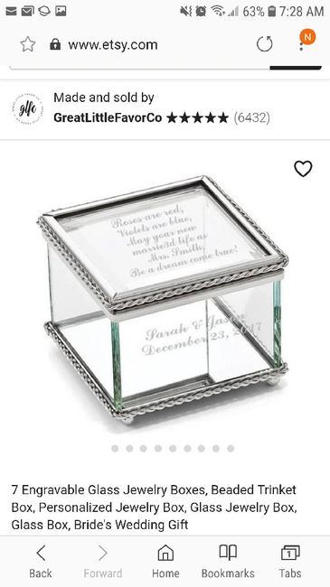 Bridal party gifts 1