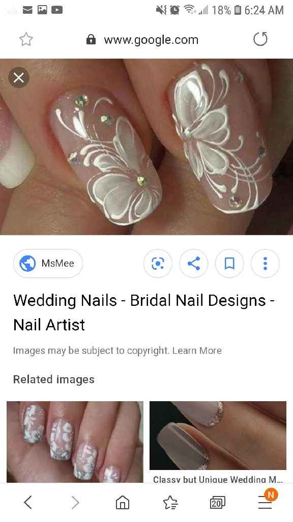 Let me see your wedding nails! - 2