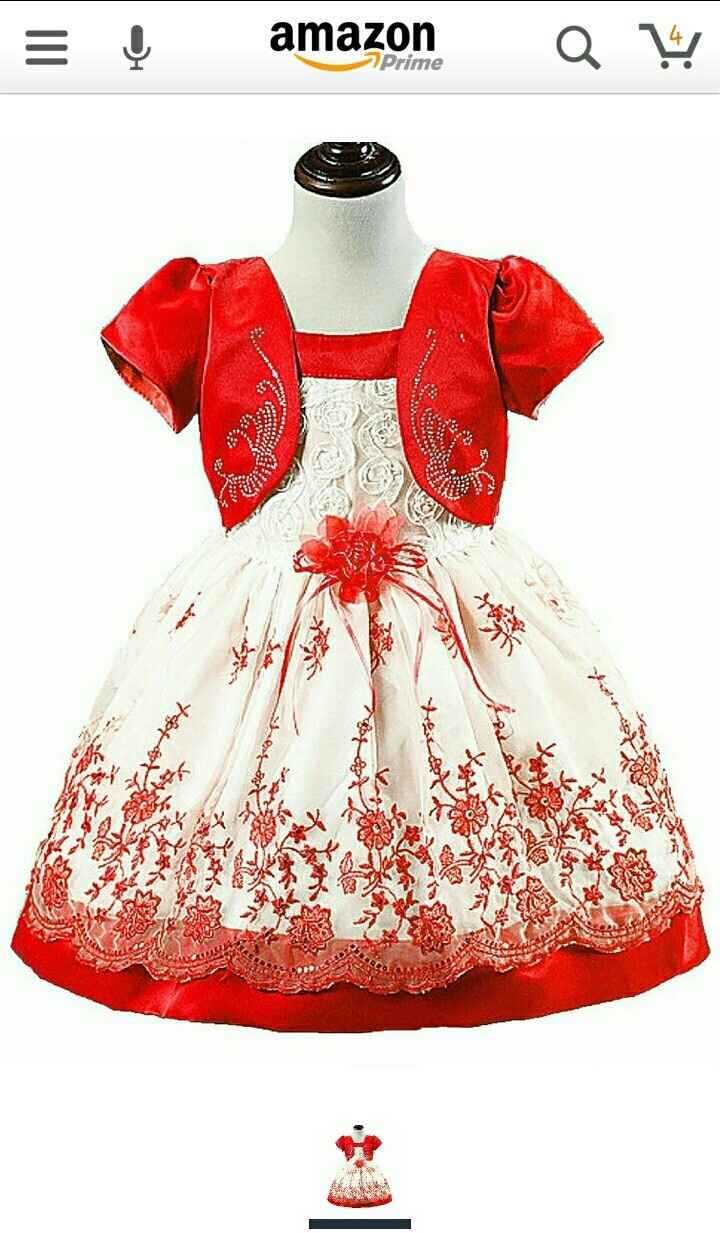 Flower girl attire