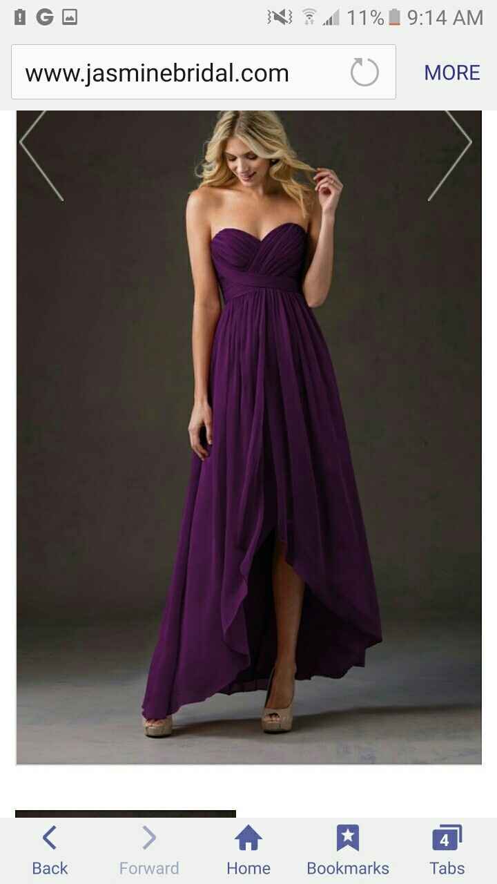 Show me ya dress! Bridesmaids dress that is.