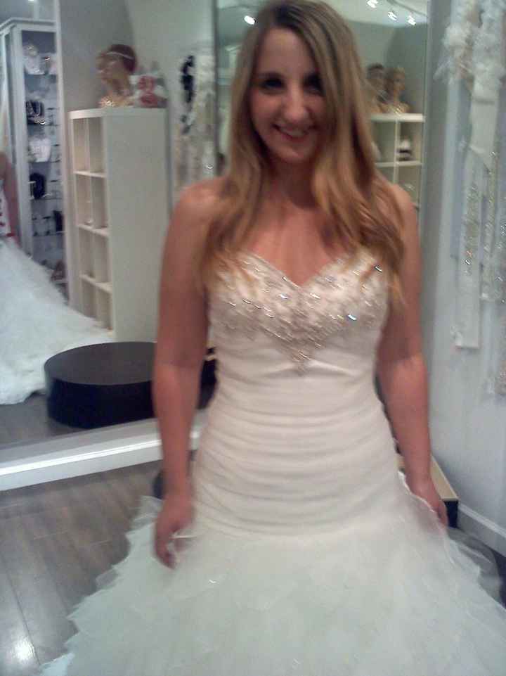 Found my wedding dress today!!!