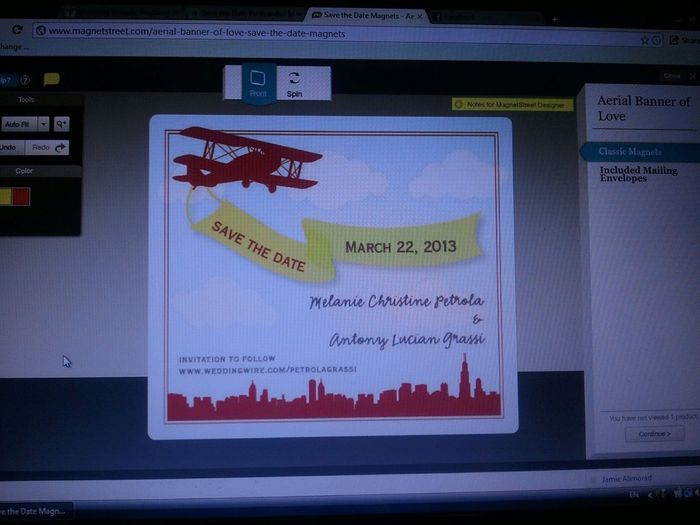 Save-the-Dates Are Ordered!