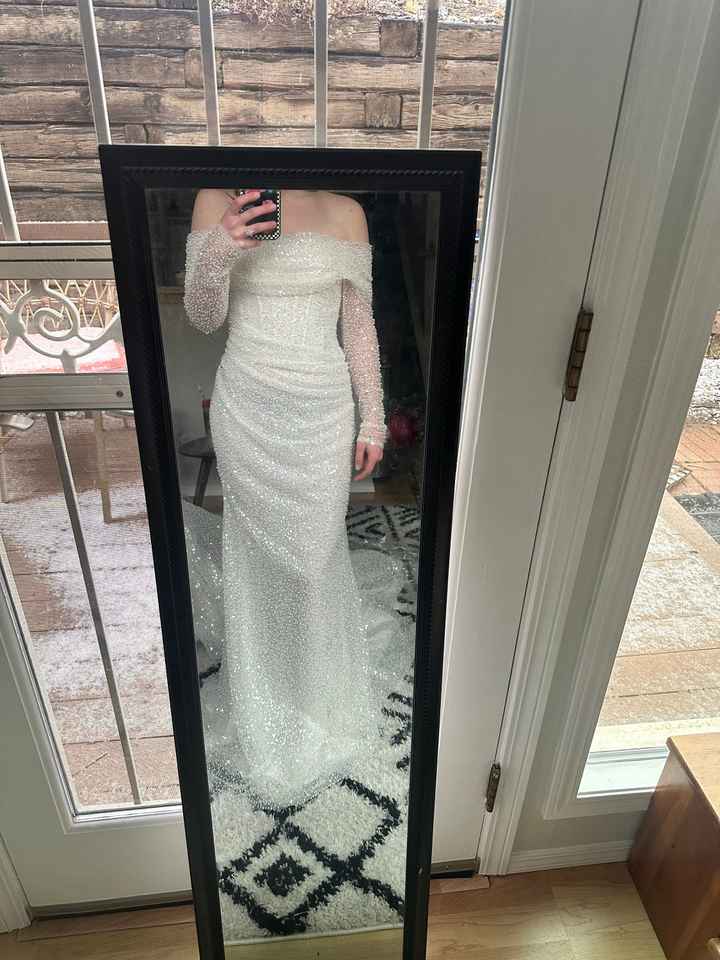 Bought my wedding dress on Etsy and it was absolutely amazing. - 1