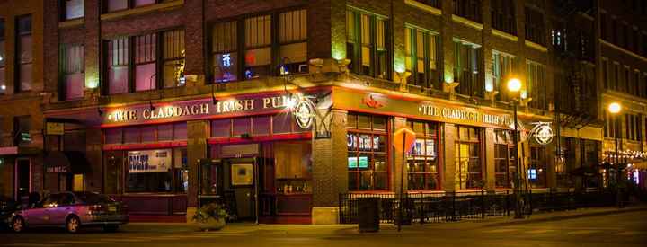 Outside view by night