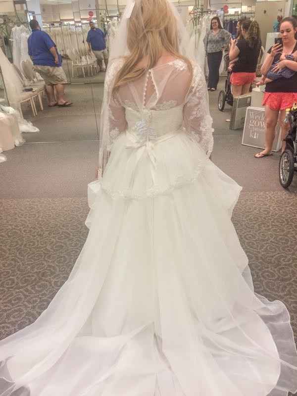 So I bought a wedding dress....