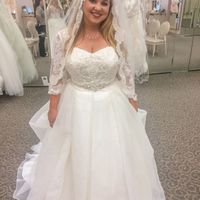 Any plus size brides think they rock their dress better than the model?