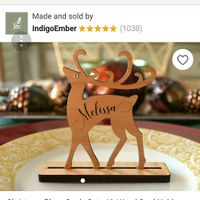 Christmas Wedding - Ideas Needed! Alternative got Table Numbers - 1