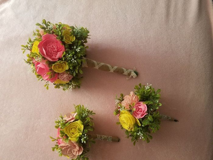 Dying Sola Wood Flowers diy ? - 2