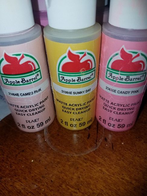 Acrylic Dye Suggestions for Sola Wood Flowers - 4