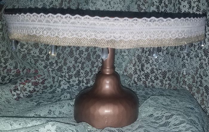 My $8 diy Cake Plate 2