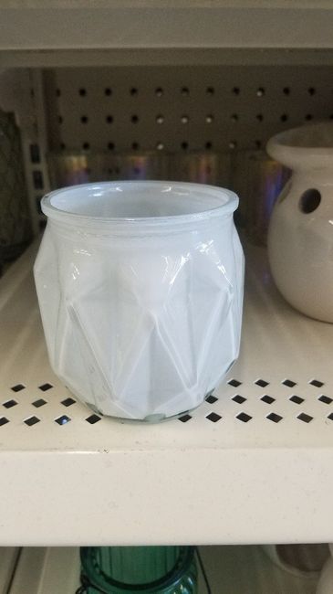 Opinions needed asap please! Centerpieces- Which votive holder goes best? - 1