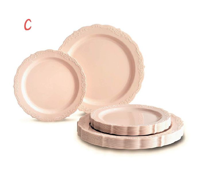 Table setting opinions needed please! Which plates and napkins???? 5