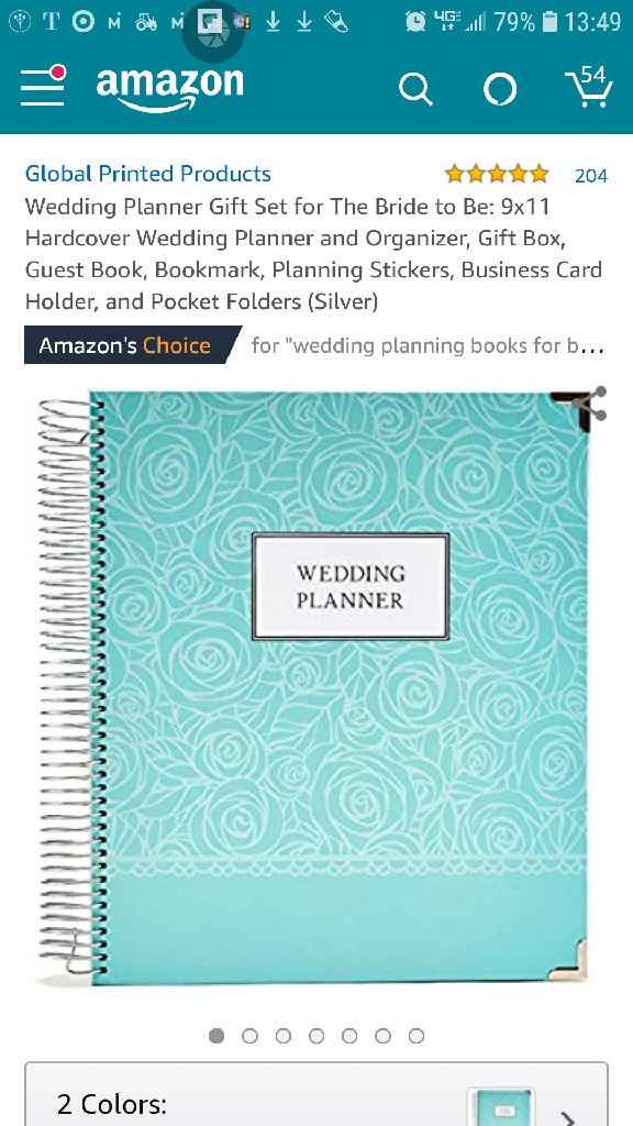 Wedding planner/ Binder - 1